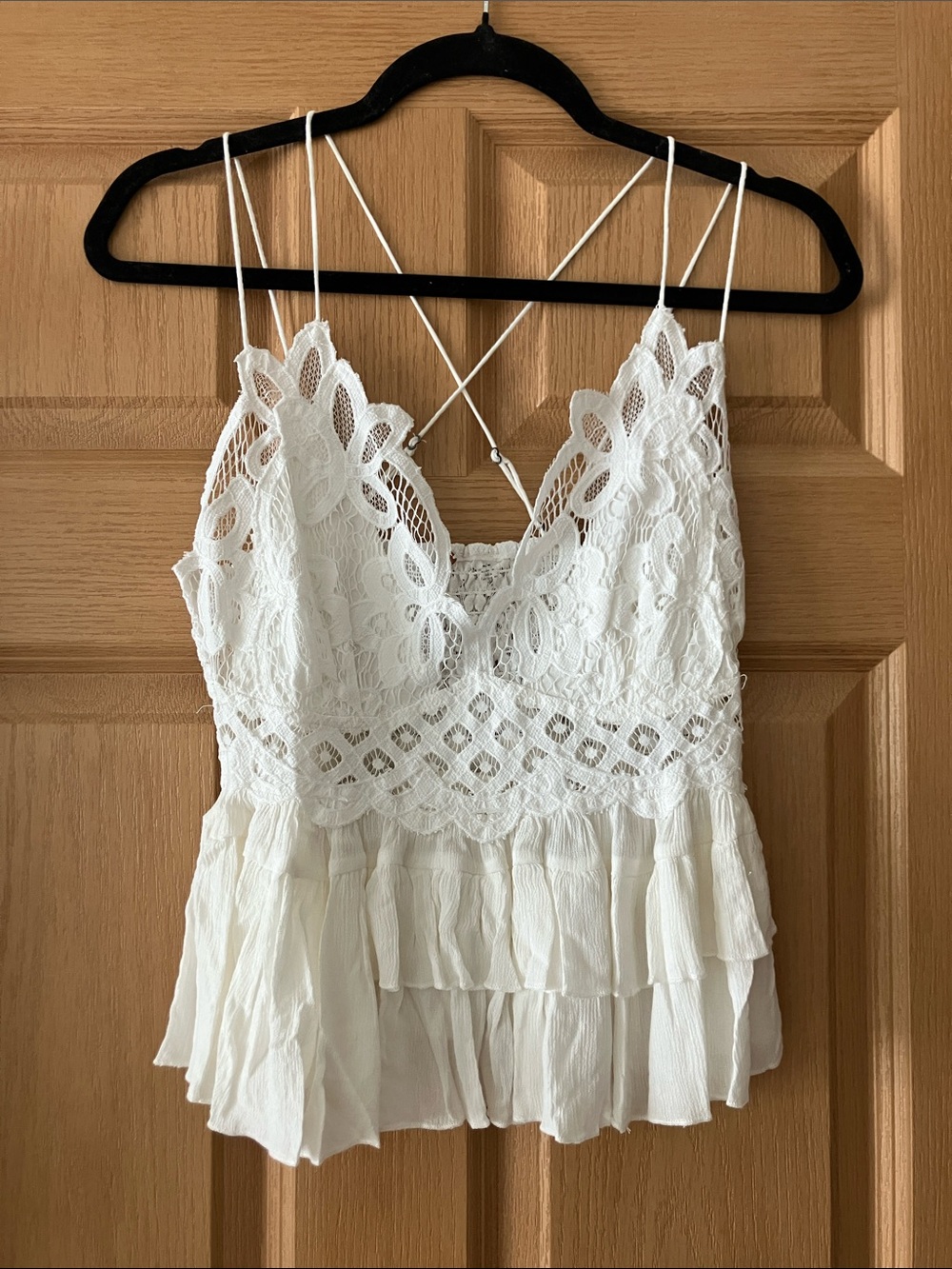 Free People White Adelle Cami
*** tags removed and never worn!